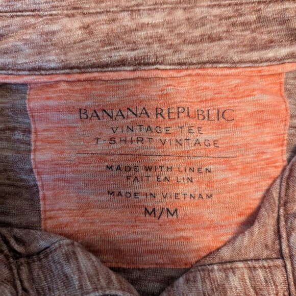 Men's Banana Republic Red Polo - Picture 4 of 6